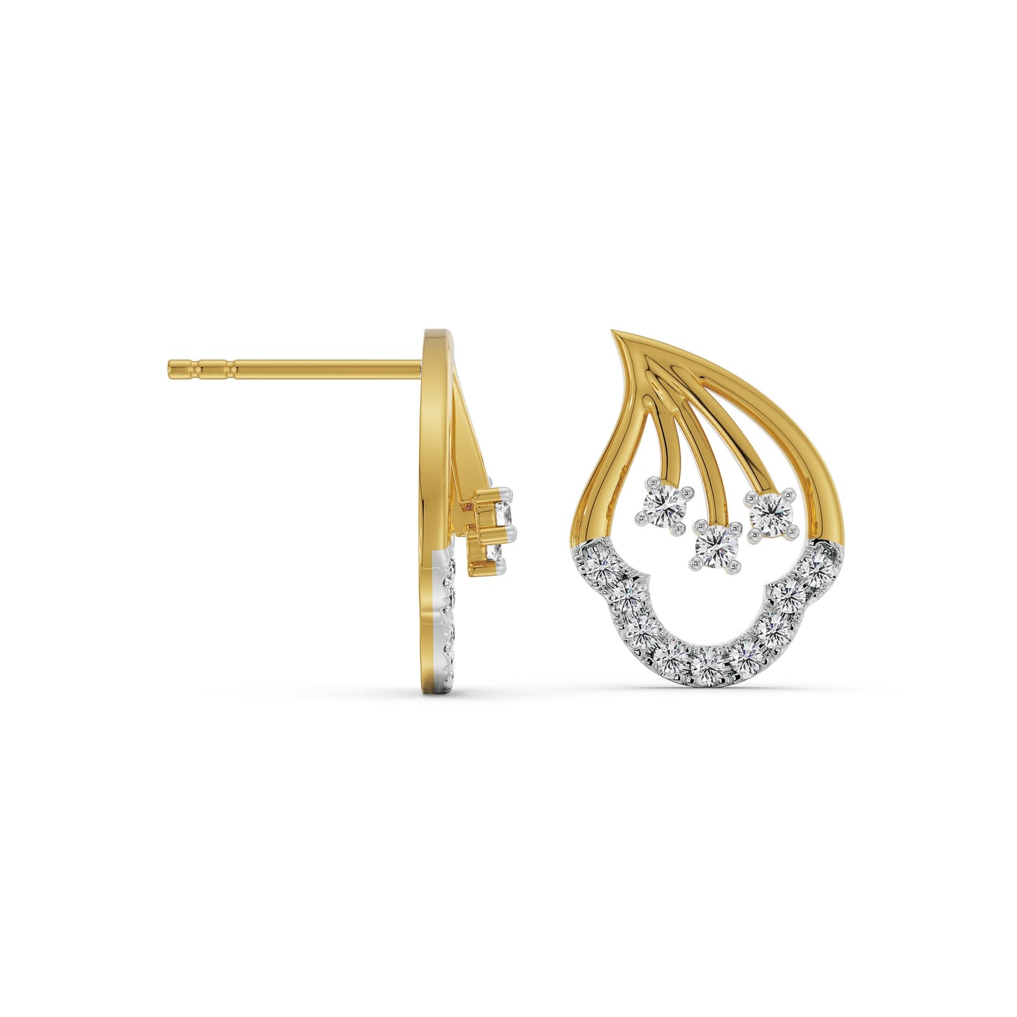 Ziya Diamond Studs Earrings