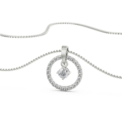 Dewy Diamond Necklace
