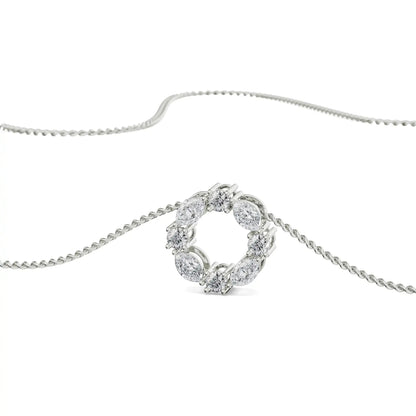 The Dewy Leafy Diamond Necklace