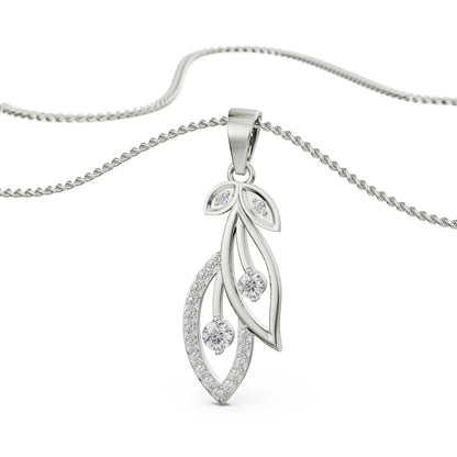 Dewy Leaf Necklace