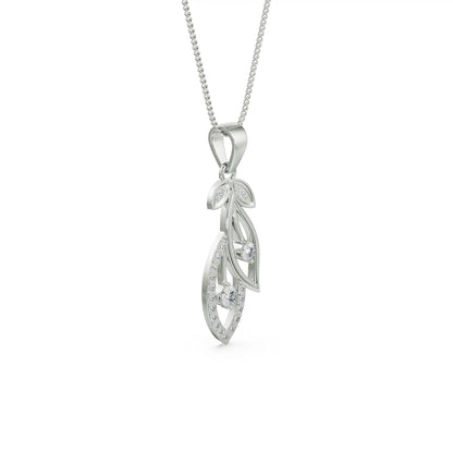 Dewy Leaf Necklace
