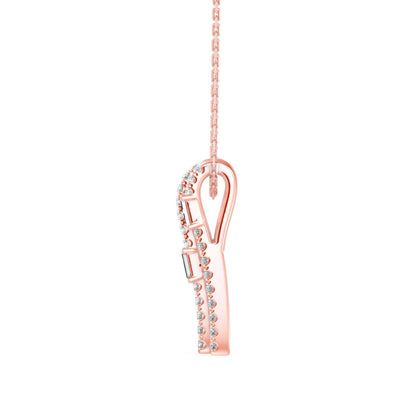 Vertical Bar Diamond Necklace