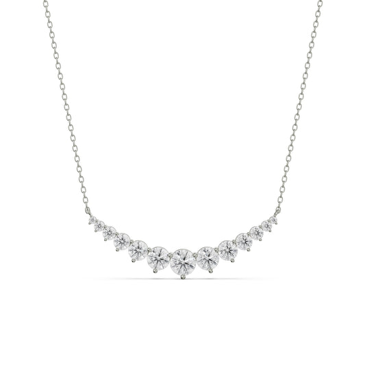 Brilliant Round Rivera Pendant Necklace