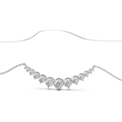 Brilliant Round Rivera Pendant Necklace