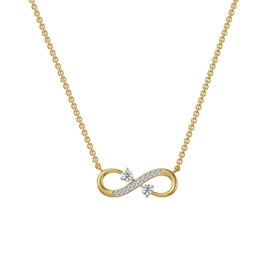Infinity Diamond Necklace