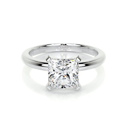 2 CT Solitaire Princess Diamond Ring