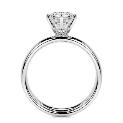 1.5 CT Brilliant Round Solitaire Ring with Matching Band