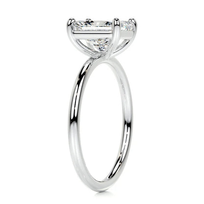 2 CT Solitaire Radiant Cut Diamond Ring