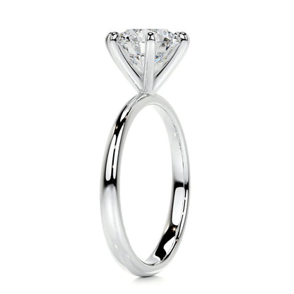 2 CT Brilliant Round Solitaire Diamond Rins For Women