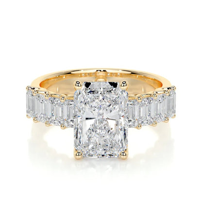 3 CT Radiant Accent Ring