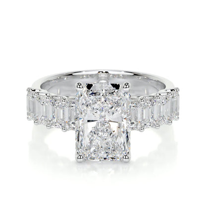 3 CT Radiant Accent Ring