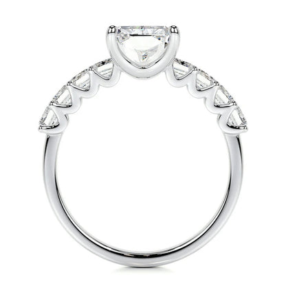 3 CT Radiant Accent Ring