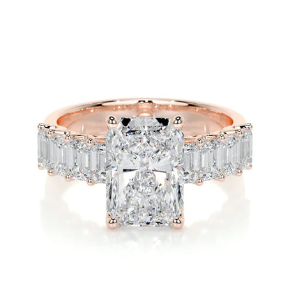 3 CT Radiant Accent Ring