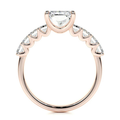 3 CT Radiant Accent Ring