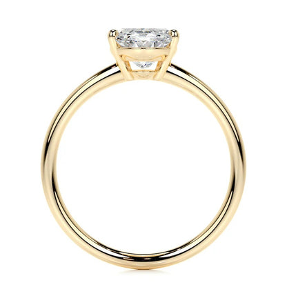 2 CT Solitaire Oval Diamond Ring