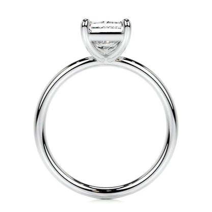 2 CT Solitaire Radiant Ring