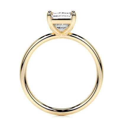 2 CT Solitaire Radiant Ring