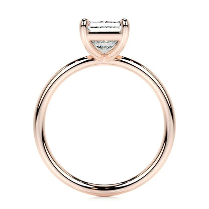 2 CT Solitaire Radiant Ring