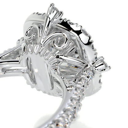 1.5 CT Brilliant Round Halo Ring