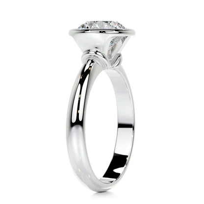 3.0 CT Round Shaped Solitaire Diamond Rings For Women
