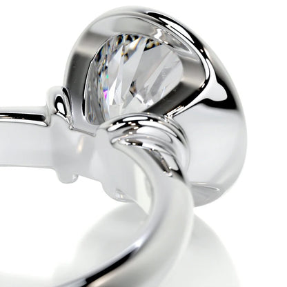 3.0 CT Round Shaped Solitaire Diamond Rings For Women