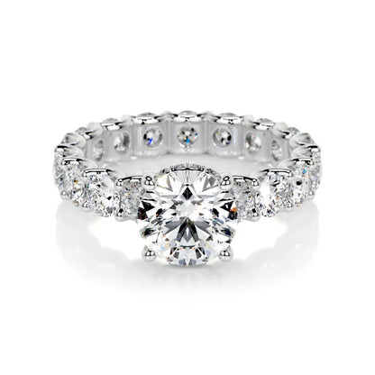 1.5 CT Brilliant Round Solitaire Eternity Ring