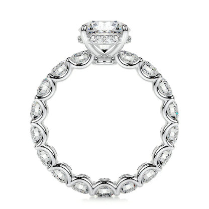 1.5 CT Brilliant Round Solitaire Eternity Ring