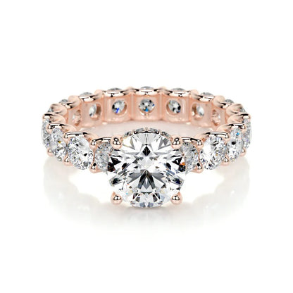 1.5 CT Brilliant Round Solitaire Eternity Ring