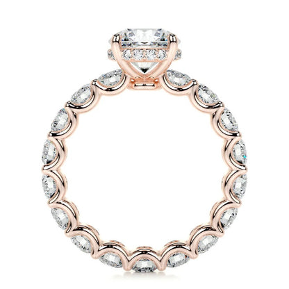 1.5 CT Brilliant Round Solitaire Eternity Ring