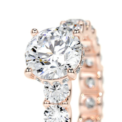 1.5 CT Brilliant Round Solitaire Eternity Ring