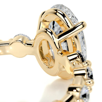 1 CT Solitaire Oval Ring