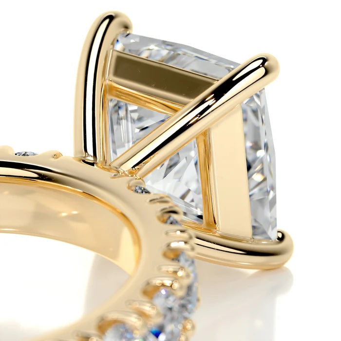 2 CT Solitaire Princess Accent Ring