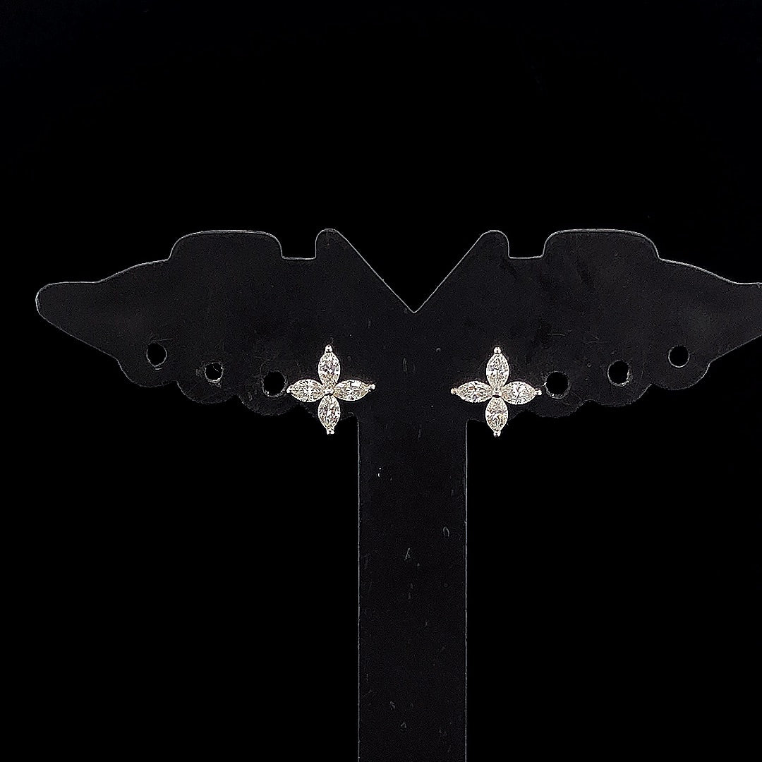 Elegant Marquise Earrings
