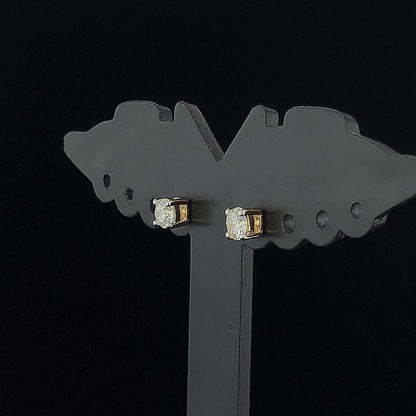 0.25cts Classic Solitaire Earrings