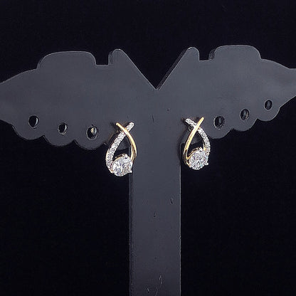 Classic Designer Round Diamond Earring