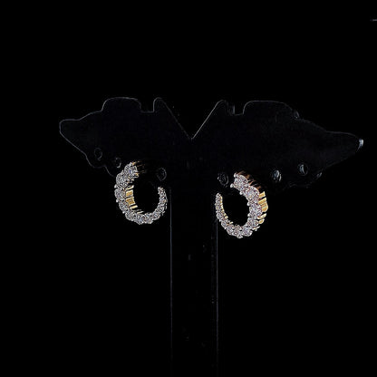 Designer Round Swirl Earring