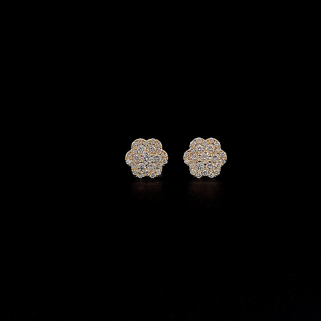 Designer Flower Earring