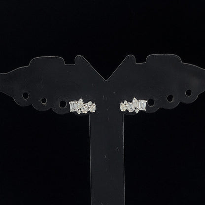 Classic Multi-Diamond Earring