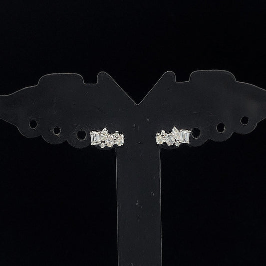 Classic Multi-Diamond Earring