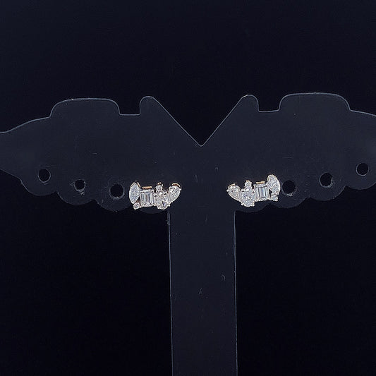 0.60cts Multi-Diamonds Earring