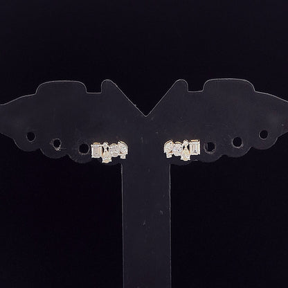 Fancy Multi Diamonds Earring