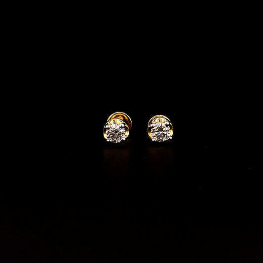 0.30cts Solitaire Diamond Earring