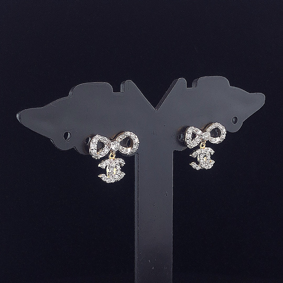 Designer Infinity Earring