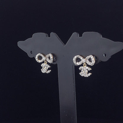 Designer Infinity Earring