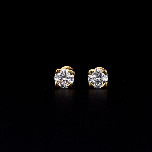 1.20cts Solitaire Diamond Earring