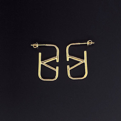 Designer V Earring