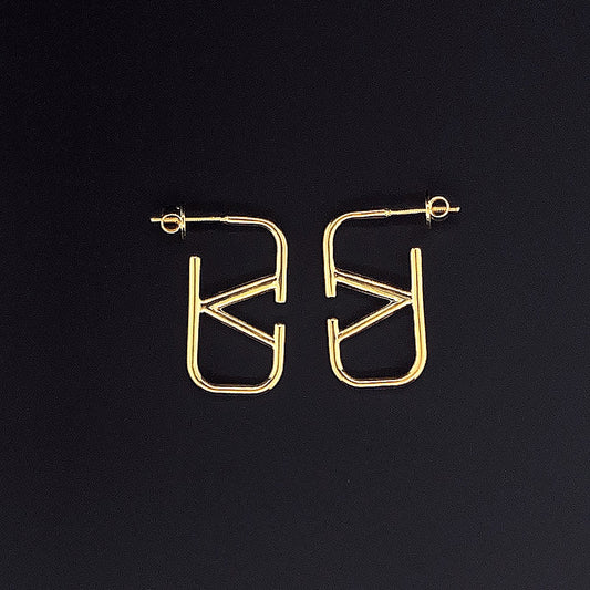 Designer V Earring