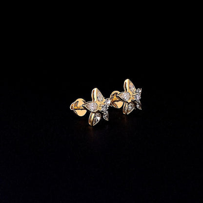 Star Diamond Earring