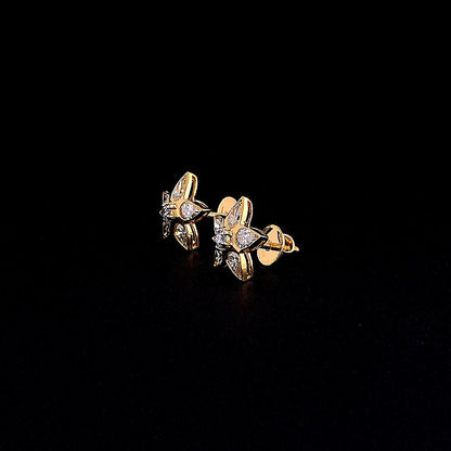 Star Diamond Earring