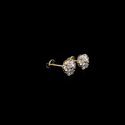 Classic Pear Flower Earring